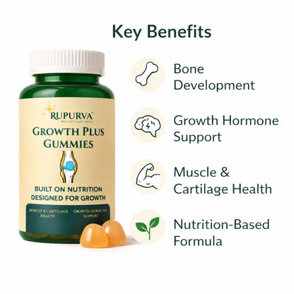 Growth Plus Gummies - Rupurva | Wellness made Simple