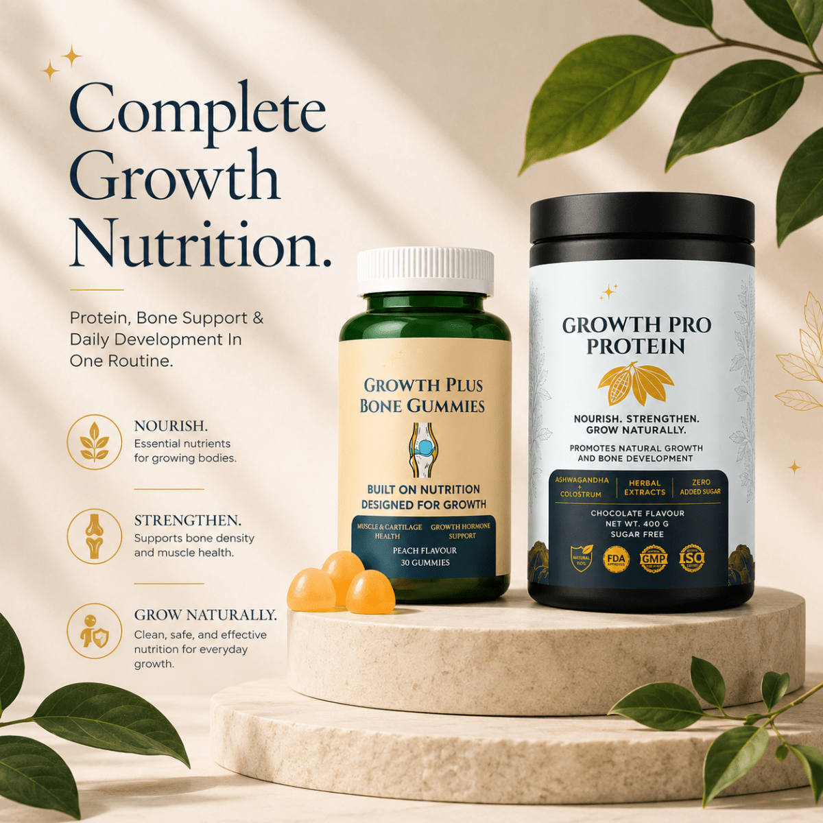 Growth Power Stack - Rupurva | Wellness made Simple