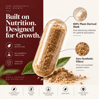 Growth Power Stack | Daily Wellness Stack | Complete Nutrition Bundle - Rupurva | Wellness made Simple