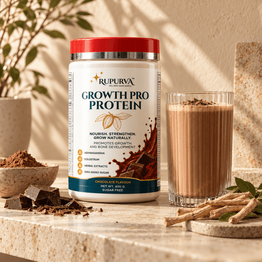 Growth Pro Protein | Premium Nutrition Formula - Rupurva | Wellness made Simple