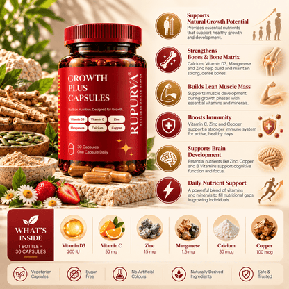 Strength & Recovery Stack | Nighttime Relaxation System - Rupurva | Wellness made Simple